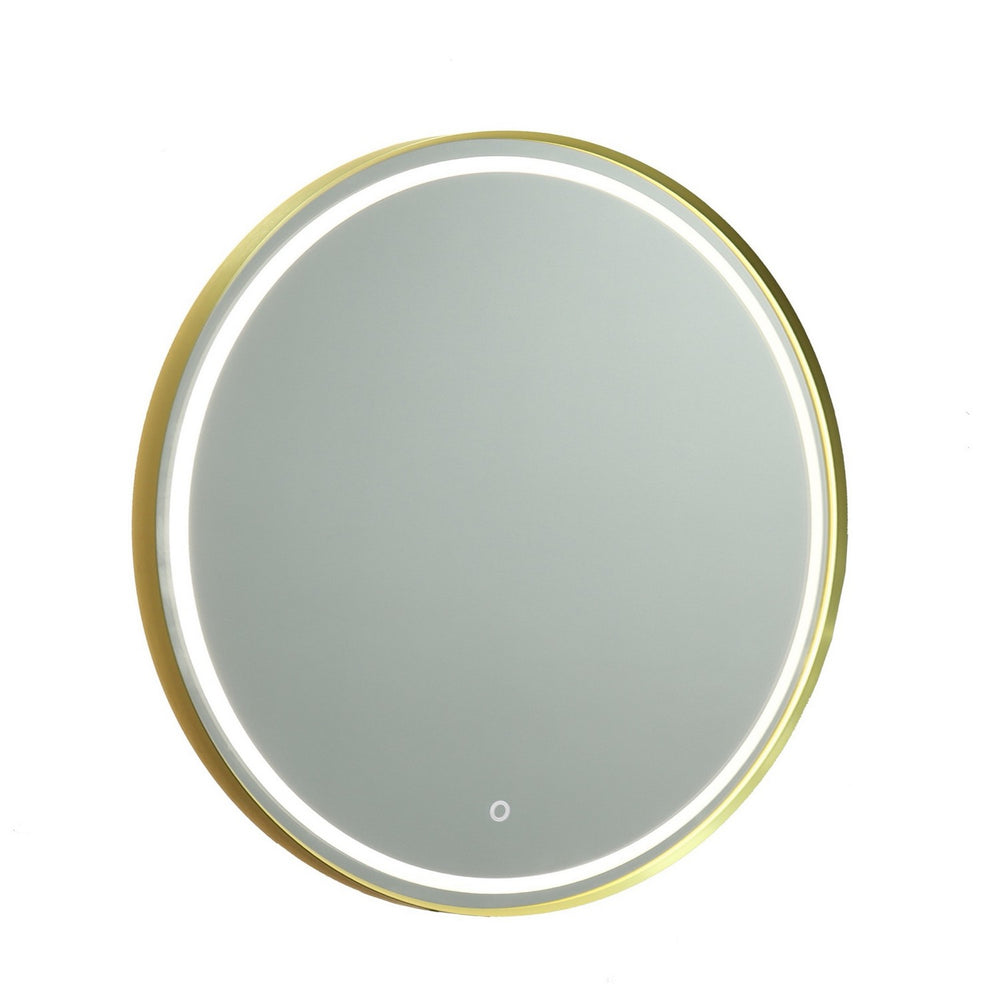Artcraft Canada - LED Mirror - Reflections - Brushed Brass- Union Lighting Luminaires Decor