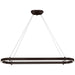 Ralph Lauren Canada - LED Linear Chandelier - Paxton - Bronze- Union Lighting Luminaires Decor