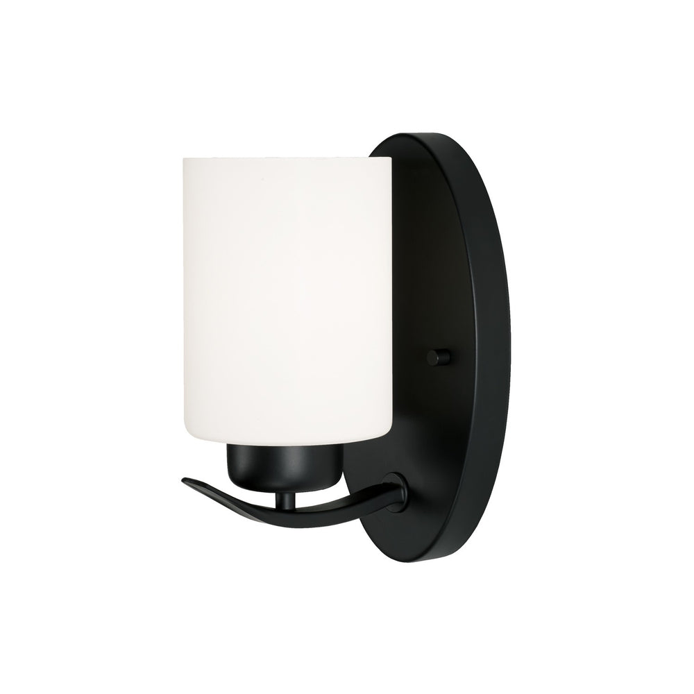 Capital Lighting - One Light Wall Sconce - Dixon - Matte Black- Union Lighting Luminaires Decor