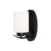 Capital Lighting - One Light Wall Sconce - Dixon - Matte Black- Union Lighting Luminaires Decor