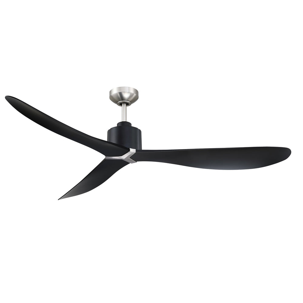 Kendal Canada - 60"Ceiling Fan - Taros - Black & Satin Nickel- Union Lighting Luminaires Decor