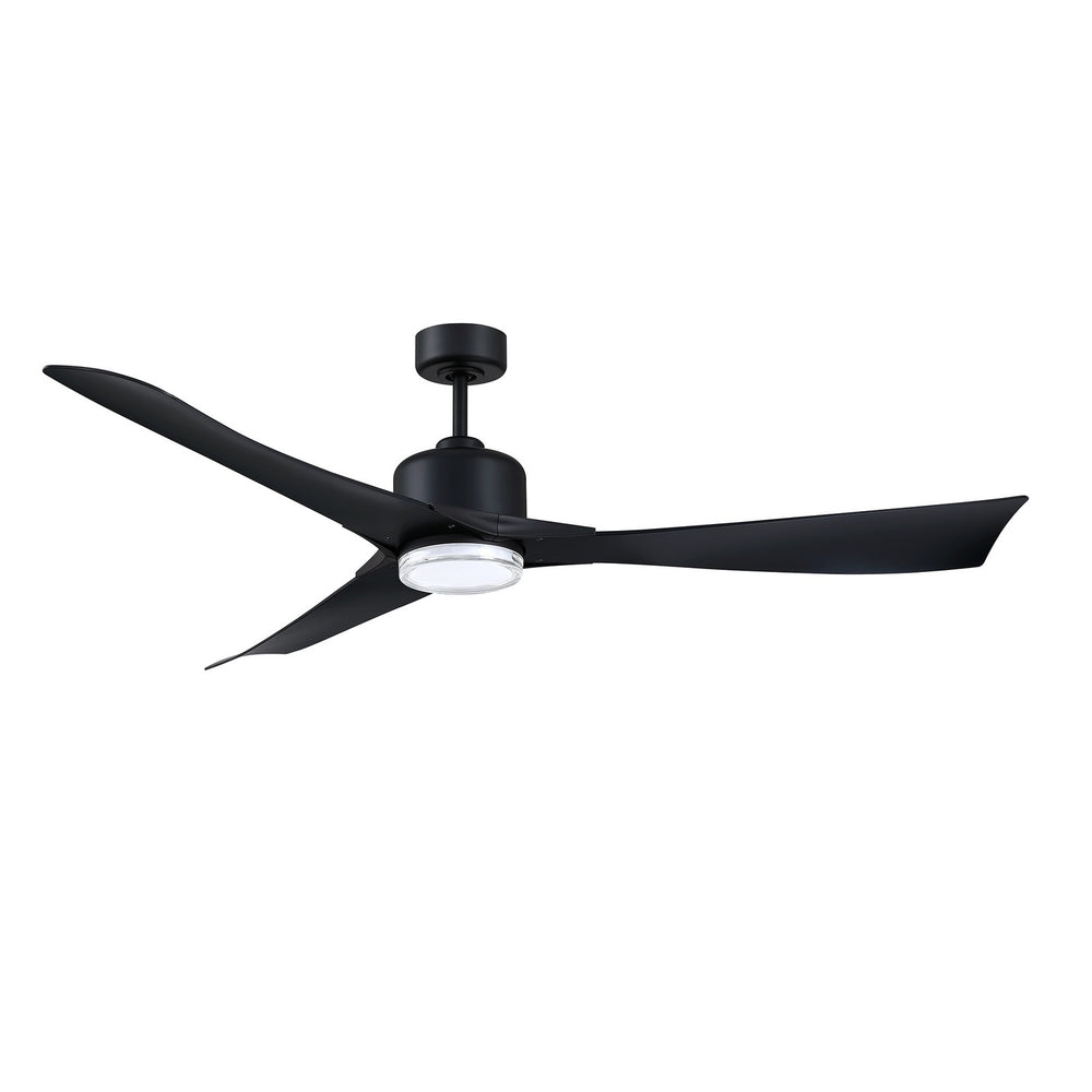 Kendal Canada - 62"Ceiling Fan - Ariya - Black- Union Lighting Luminaires Decor