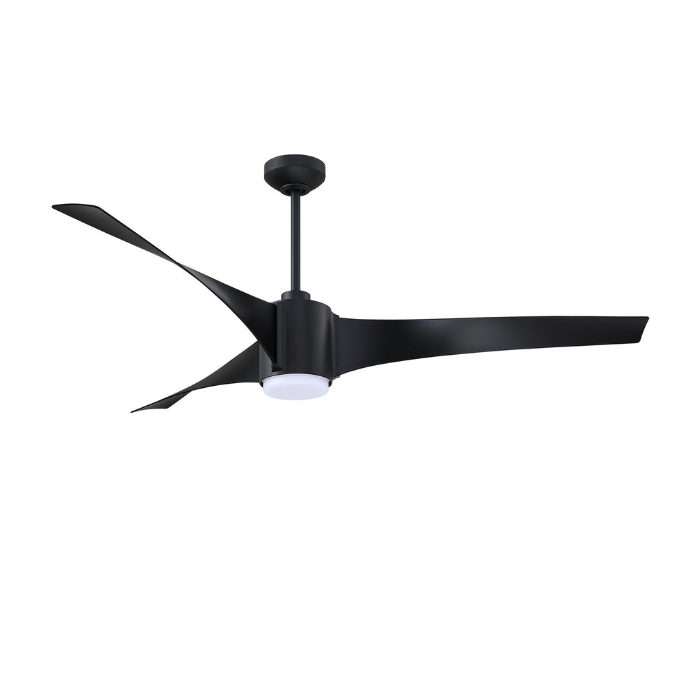 "Kendal Canada - 60"Ceiling Fan - Cimion - Black- Union Lighting Luminaires Decor"