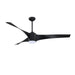 "Kendal Canada - 60"Ceiling Fan - Cimion - Black- Union Lighting Luminaires Decor"
