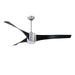 "Kendal Canada - 60"Ceiling Fan - Cimion - Black & Satin Nickel- Union Lighting Luminaires Decor"
