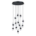 Kendal Canada - LED Pendant Pan - Silhouettes - Black- Union Lighting Luminaires Decor