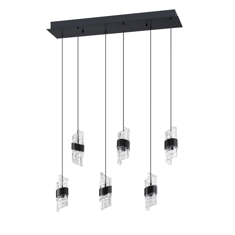 Kendal Canada - LED Rectangular Pan - Silhouettes - Black- Union Lighting Luminaires Decor