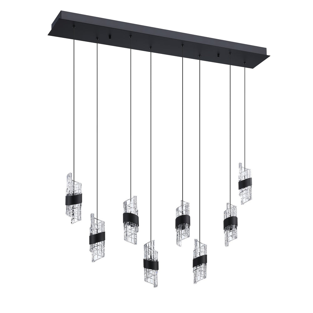 Kendal Canada - LED Rectangular Pan - Silhouettes - Black- Union Lighting Luminaires Decor