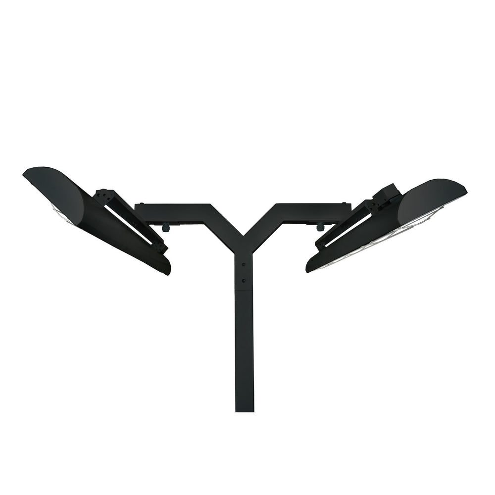 Eurofase Canada - 8FT POLE MOUNT,DOUBLE 39IN,BLK - Black- Union Lighting Luminaires Decor