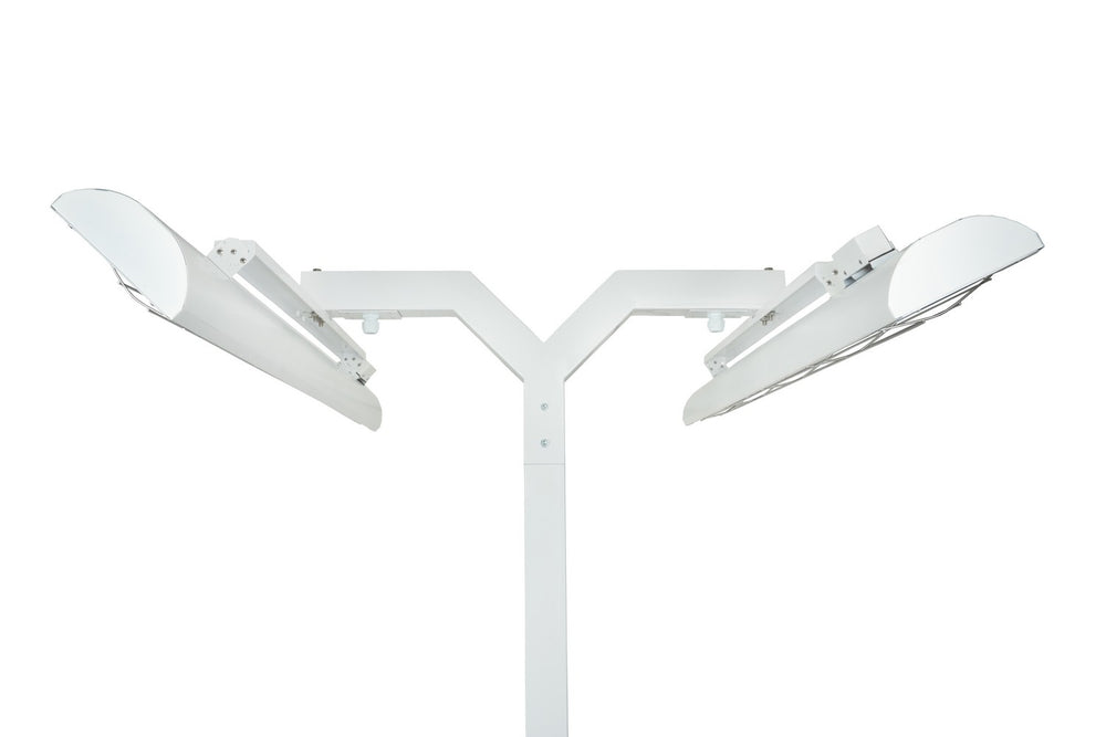 Eurofase Canada - 8FT POLE MOUNT,DOUBLE 39IN,WHT - White- Union Lighting Luminaires Decor