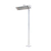 Eurofase Canada - 8FT POLE MOUNT,SINGLE 39IN,WHT - White- Union Lighting Luminaires Decor