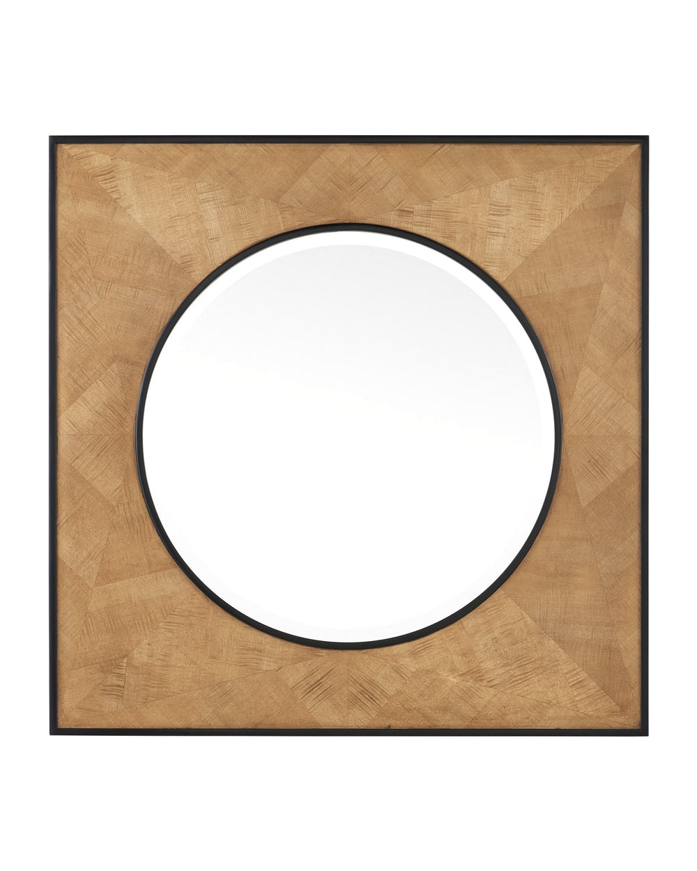 Currey and Company - Mirror - Kallista - Taupe/Caviar Black- Union Lighting Luminaires Decor