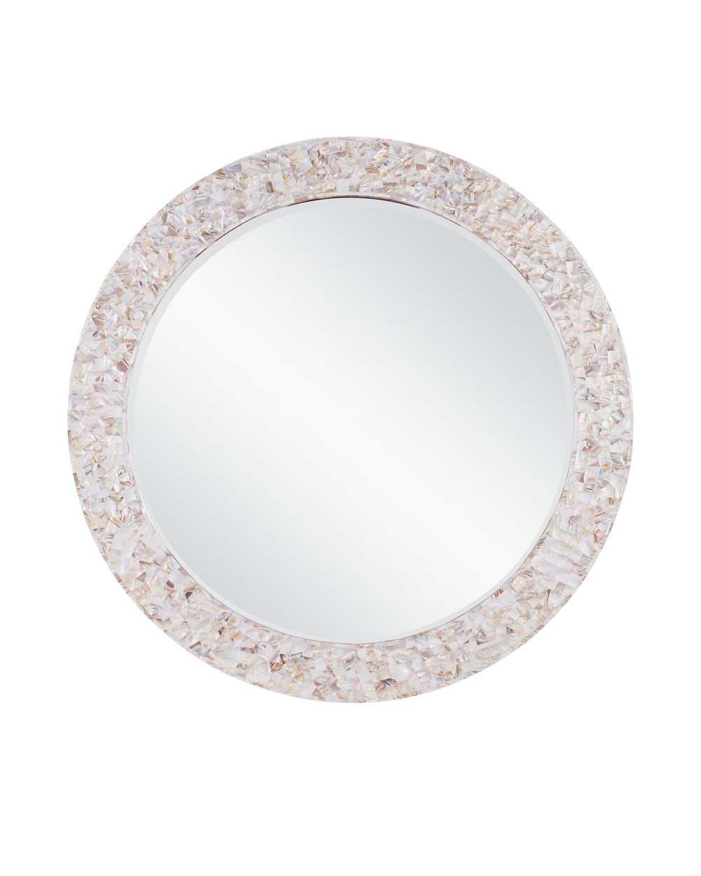 Currey and Company - Mirror - Uma - Natural/White- Union Lighting Luminaires Decor