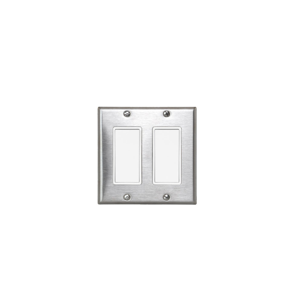 Eurofase Canada - On/Off Switch With Plate And Box - Stainless Steel- Union Lighting Luminaires Decor