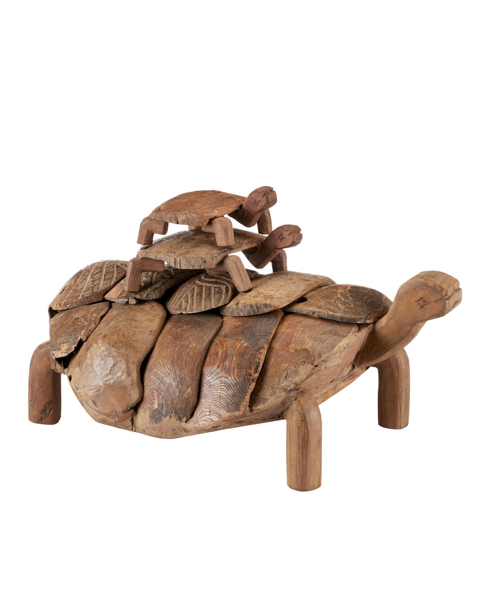 Currey and Company - Turtle Set of 3 - Turtle Set of 3 - Natural- Union Lighting Luminaires Decor