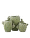 Currey and Company - Vase Set of 3 - Green- Union Lighting Luminaires Decor