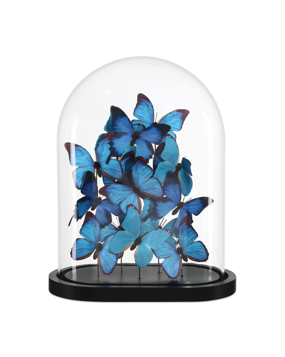 Currey and Company - Butterflies - Rue de Bac Butterflies - Blue/Black/Clear- Union Lighting Luminaires Decor
