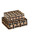 Currey and Company - Box Set of 2 - Aarna - Natural/Black- Union Lighting Luminaires Decor