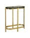 Currey and Company - Side Table - Acea - Gold/Clear- Union Lighting Luminaires Decor