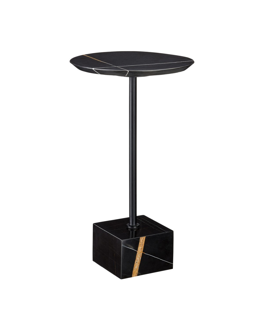 Currey and Company - Drinks Table - Prado Drinks Table - Natural/Black- Union Lighting Luminaires Decor