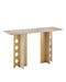 Currey and Company - Console Table - Selene - Natural/Polished Brass- Union Lighting Luminaires Decor