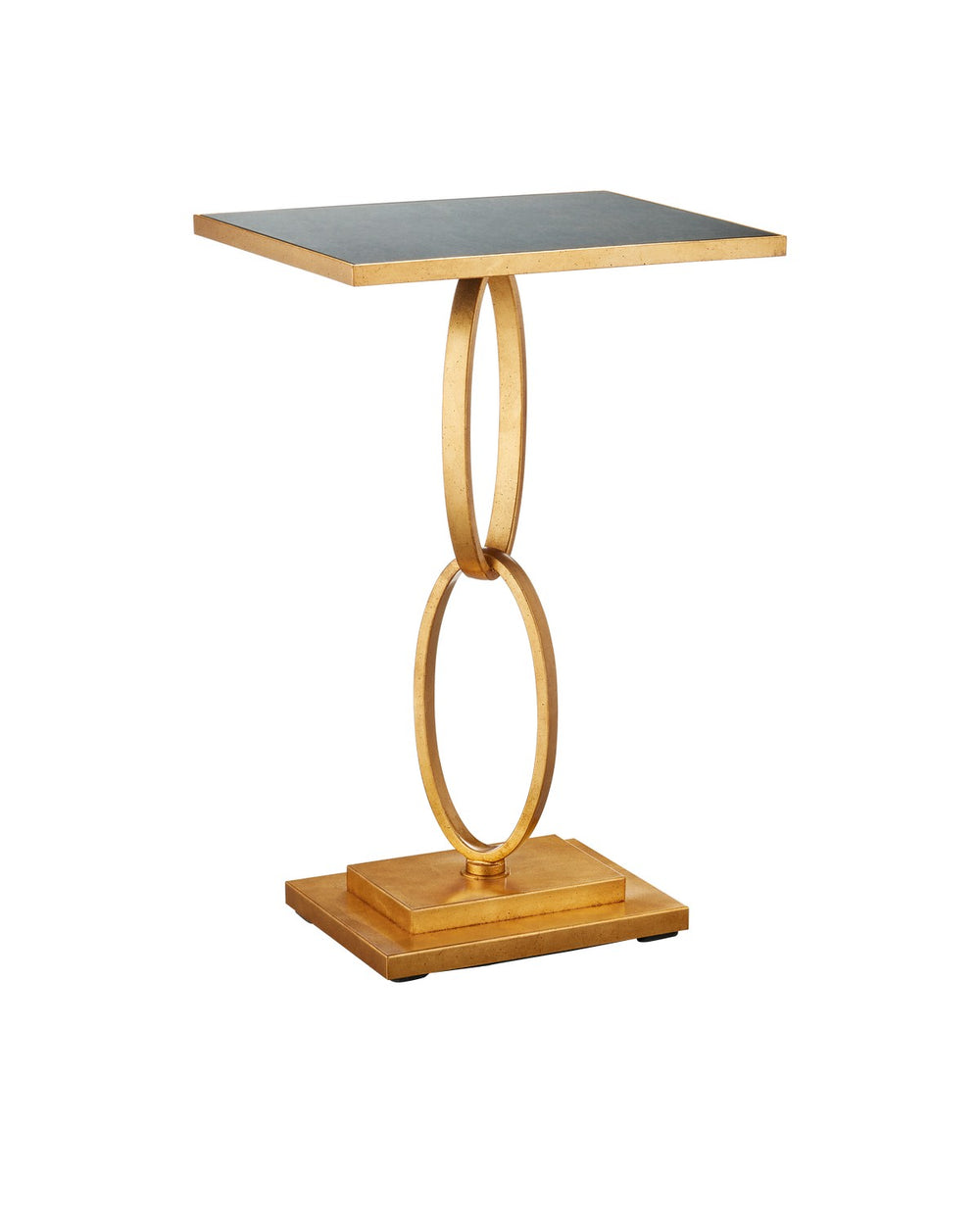 Currey and Company - Accent Table - Bangle Collection - Gold Leaf/Antique Mirror- Union Lighting Luminaires Decor