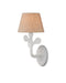 Currey and Company - One Light Wall Sconce - Charny - Gesso White- Union Lighting Luminaires Decor