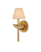 Currey and Company - One Light Wall Sconce - Vichy Collection - Natural/Contemporary Gold Leaf- Union Lighting Luminaires Decor