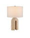 Currey and Company - One Light Table Lamp - Hippodrome - Natural- Union Lighting Luminaires Decor