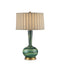 Currey and Company - One Light Table Lamp - Lamartine - Green/Antique Brass- Union Lighting Luminaires Decor