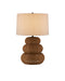 Currey and Company - One Light Table Lamp - Mabrouka - Dark Brown- Union Lighting Luminaires Decor