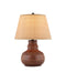 Currey and Company - One Light Table Lamp - Atamo - Dark Brown- Union Lighting Luminaires Decor