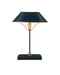 Currey and Company - One Light Table Lamp - Daphne Collection - Navy/Gold- Union Lighting Luminaires Decor