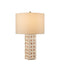 Currey and Company - One Light Table Lamp - Natural/Ivory- Union Lighting Luminaires Decor