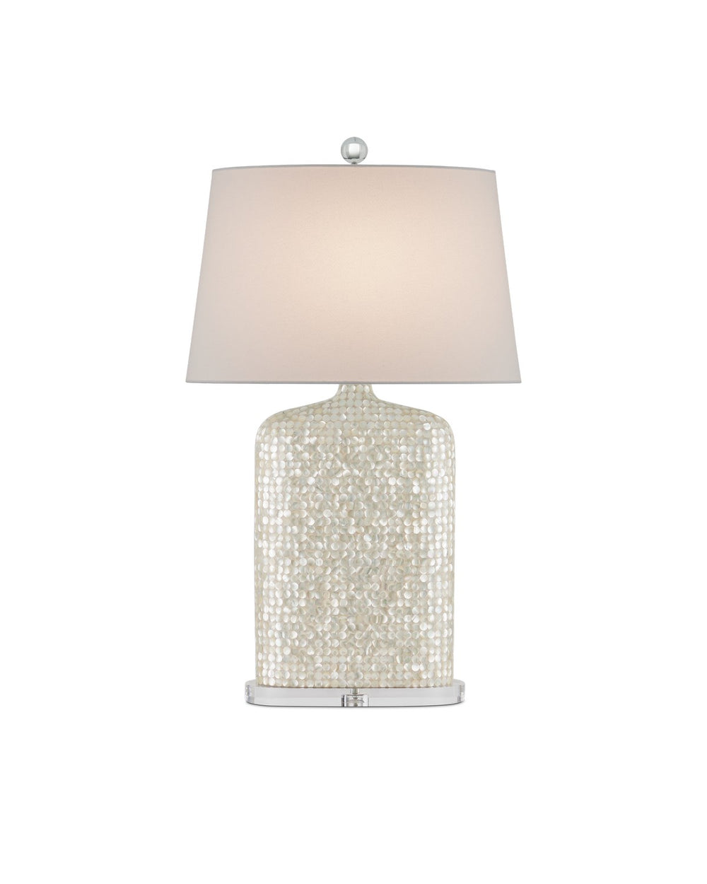 Currey and Company - One Light Table Lamp - Gerri Dot - Natural/Clear- Union Lighting Luminaires Decor