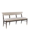 Currey and Company - Coffee Bench - Arlan Collection - Coffee Brown/Antique Brass- Union Lighting Luminaires Decor