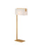 Currey and Company - One Light Floor Lamp - Gambit Collection - Contemporary Gold Leaf- Union Lighting Luminaires Decor