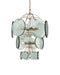 Currey and Company - 13 Light Chandelier - Rovigo Chandelier - Clear/Silver Leaf- Union Lighting Luminaires Decor