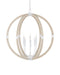 Currey and Company - Six Light Chandelier - Bastian - Sandstone/Sugar White- Union Lighting Luminaires Decor