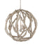 Currey and Company - Three Light Chandelier - Driftwood - Whitewashed Driftwood- Union Lighting Luminaires Decor