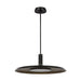 Visual Comfort Modern - LED Pendant - Saucer - Dark Bronze/Darkened Brass- Union Lighting Luminaires Decor