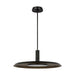 Visual Comfort Modern - LED Pendant - Saucer - Dark Bronze/Darkened Brass- Union Lighting Luminaires Decor