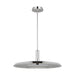 Visual Comfort Modern - LED Pendant - Saucer - Polished Nickel- Union Lighting Luminaires Decor