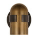 Visual Comfort Modern - LED Wall Sconce - Octavia - Blackened Bronze/Bright Worn Brass- Union Lighting Luminaires Decor