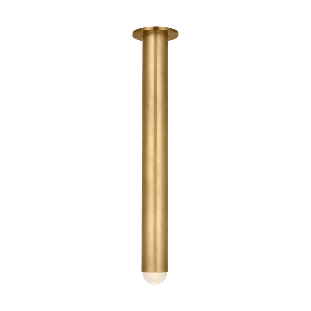 Visual Comfort Modern - LED Flush Mount - Ebell - Antique Nickel- Union Lighting Luminaires Decor