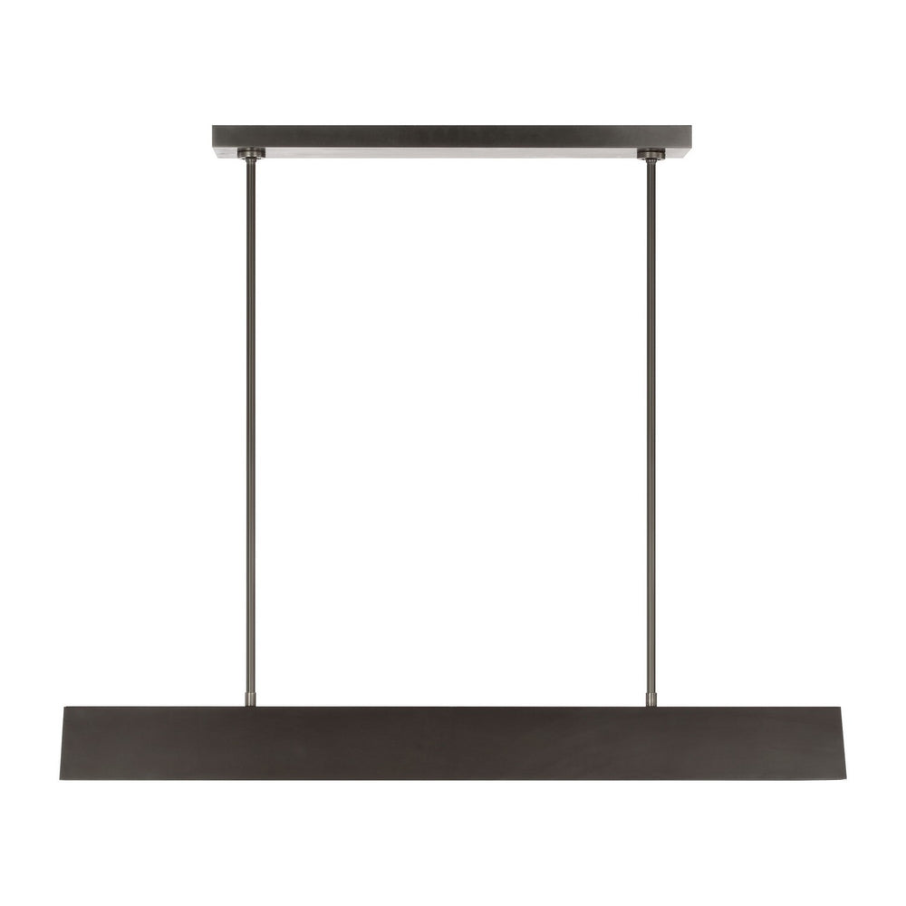 Visual Comfort Modern - LED Linear Chandelier - Pench - Dark Bronze- Union Lighting Luminaires Decor