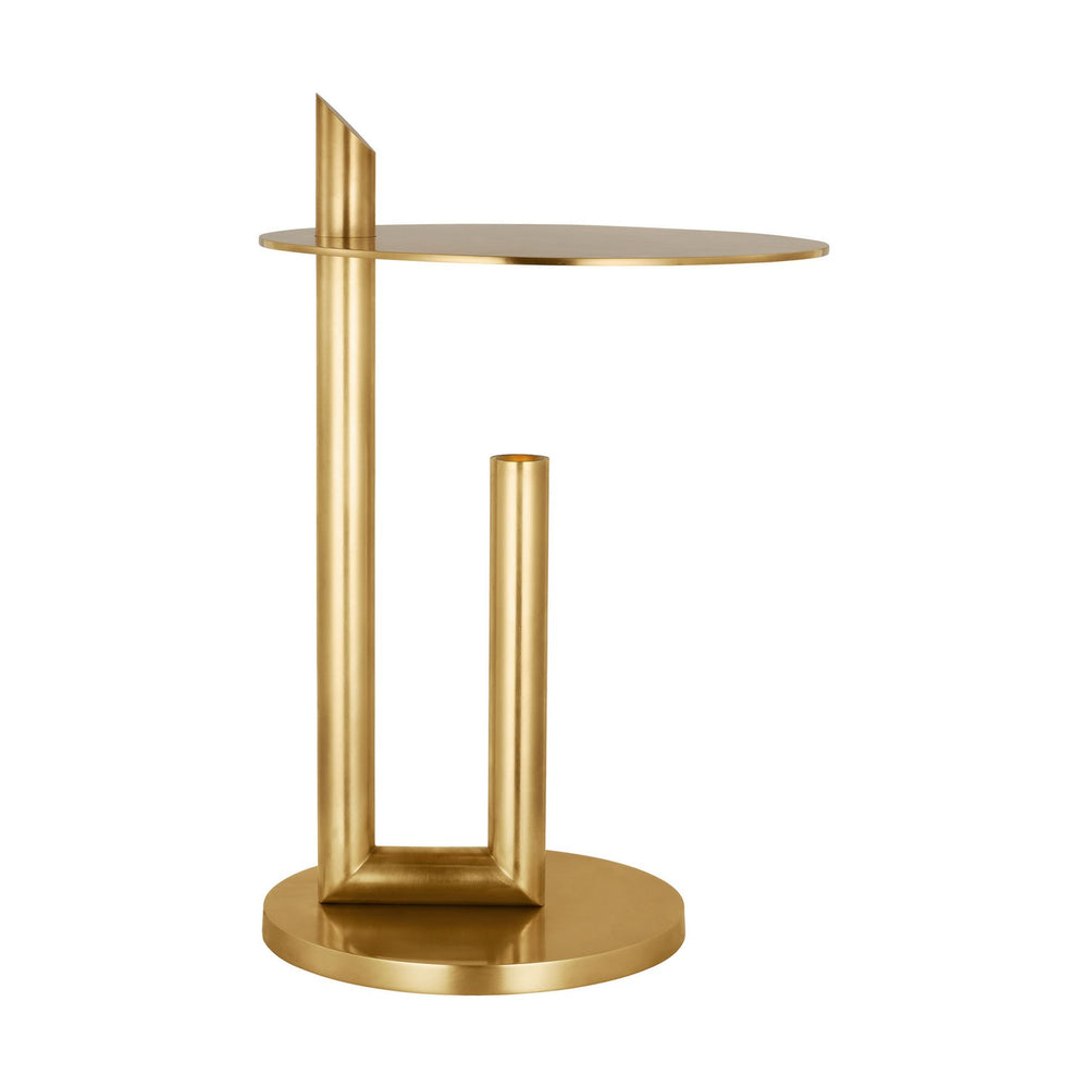 Visual Comfort Modern - LED Table Lamp - Fielle - Natural Brass- Union Lighting Luminaires Decor