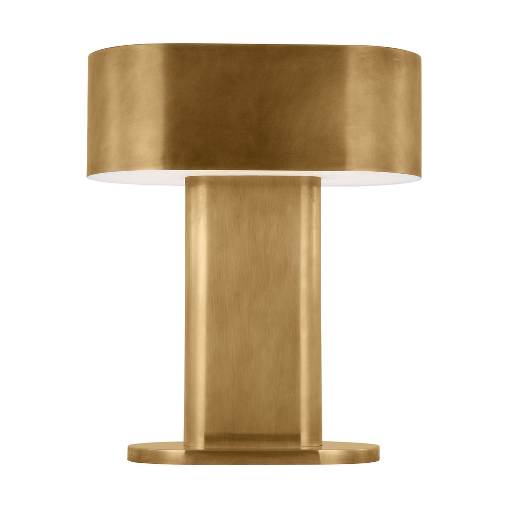 Visual Comfort Modern - LED Table Lamp - Wyllis - Natural Brass- Union Lighting Luminaires Decor