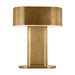 Visual Comfort Modern - LED Table Lamp - Wyllis - Natural Brass- Union Lighting Luminaires Decor