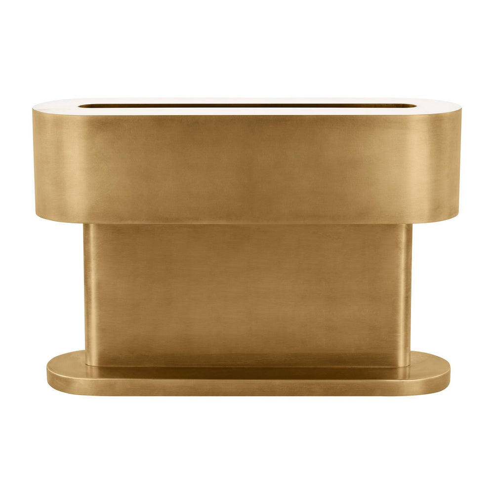 Visual Comfort Modern - LED Table Lamp - Wyllis - Natural Brass- Union Lighting Luminaires Decor